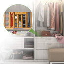 Bamboo Expandable Drawer Organizer for Utensils Holder, Adjustable Cutlery Tray