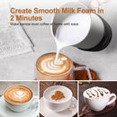 Milk Steamer, Milk Frother 5-in-1 Electric Milk Steamer Frothing 13.5oz Hot/Cold Milk