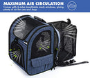 Pet Carrier Backpack, Dog Carrier Backpack, Expandable with Breathable Mesh for Small