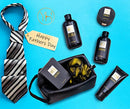 Bath and Body Spa Gifts Baskets Set for Men - Sandalwood & Amber
