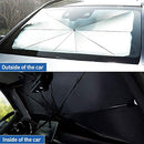 Car Windshield Sun Shade Umbrella - Foldable Car Umbrella Sunshade Cover UV Block