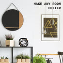 Black & Gold Iron Sphere - 7 inches Modern Home Decor Accents - Tabletop Decorations