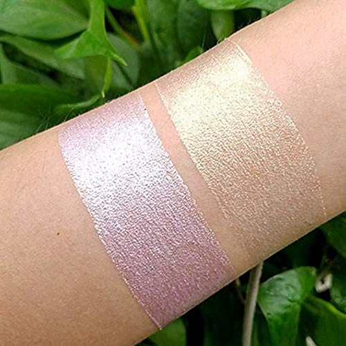 Highlighter Stick, Shimmer Cream Powder Waterproof Light Face Cosmetics