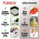 Fullstar Vegetable Chopper Onion Chopper Dicer - Peeler Food Chopper Salad Chop
