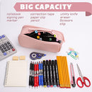 Big Capacity Pencil Pen Case Organizer Canvas Pencil Pouch Bag