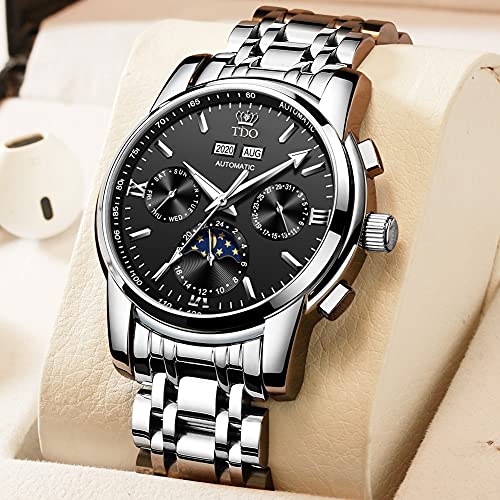 Automatic Mechanical Watches for Men Self Winding no Battery Wrist Watch