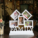 Family Picture Frame.10x10".Photo Display Collage,Multi Gallery with 5 Openings
