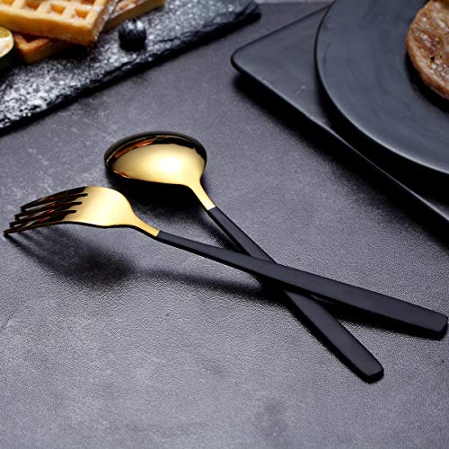 20 Piece Silverware Flatware Cutlery Set,Stainless Steel Utensils Service