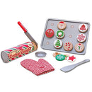 Melissa & Doug Slice and Bake Wooden Christmas Cookie Play Food Set
