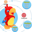 Talking Parrot Repeats What You Say Walking Electric Interactive Animated Toy