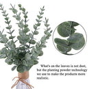 24pcs Eucalyptus Stems Decor Artificial Eucalyptus Leaves Faux Greenery Branches