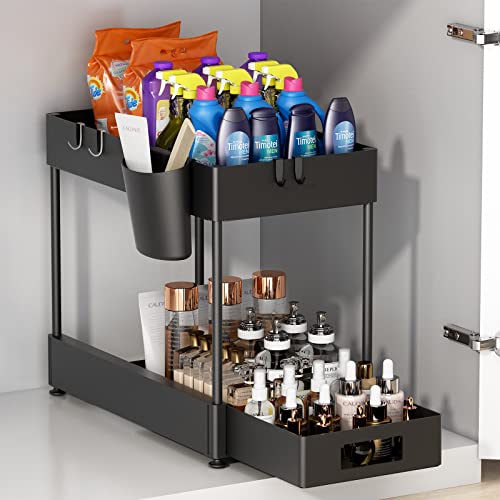 Under Sliding Sink Organizer, Under Bathroom Sink Organizers and Storage