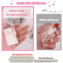 8pack Kpop Photocard Sleeves Protector 56x88mm 100 Micron Clear Card Sleeves Perfect