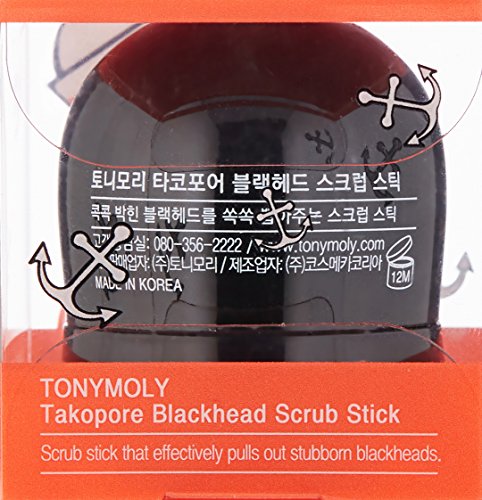 TONYMOLY Tako Pore Black Head Scrub Stick