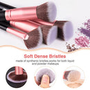Makeup Brushes Makeup Brush Set - 16 Pcs Premium Synthetic Foundation Concealers