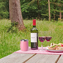 12OZ Stainless Steel Wine Tumbler with lid. Stemless Double Wall Insulated Wine Tumbler.