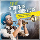 Trumpets for Beginner or Advanced Student w/Case, Cloth, Oil, Gloves - Brass Musical Instruments
