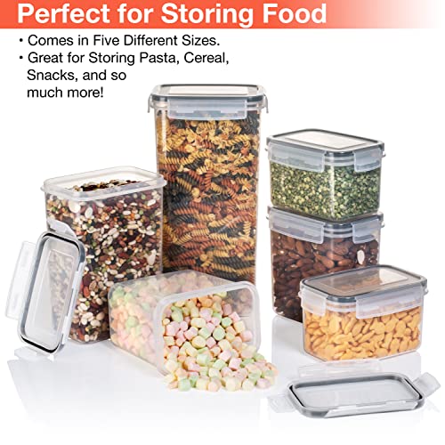 Airtight Food Storage Containers –14 Pack Kitchen Organization Set for Pantry