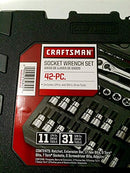 Craftsman 42 pc. Hex and Torx Bit Socket Super Set, 1/4 and 3/8 in. Drives