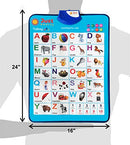 Just Smarty Electronic Interactive Alphabet Wall Chart, Talking ABC & 123s