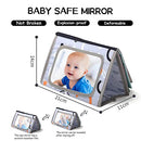 Baby Mirror Toys for Tummy Time,Newborn,Infant 0-3-4-6-12 Months Old
