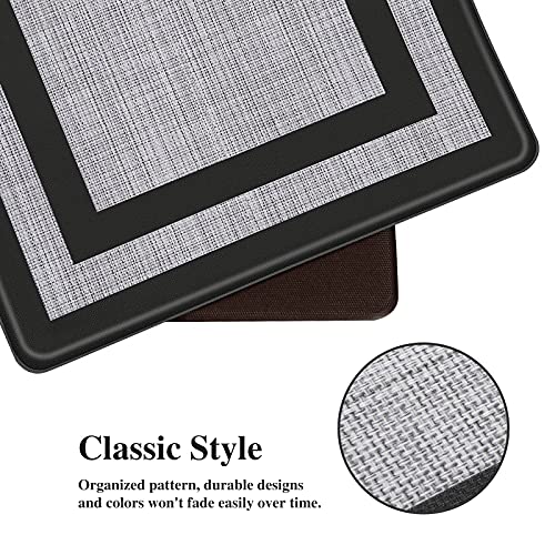 Kitchen Mat [2 PCS] Cushioned Anti-Fatigue Kitchen Rugs Non-Skid Waterproof