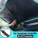 Car Windshield Sun Shade Umbrella - Foldable Car Umbrella Sunshade Cover UV Block