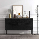 Matte Black Wallpaper Grain Wood Textured Wallpaper Vinyl Wrap Self-Adhesive