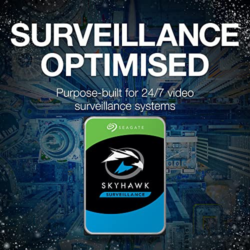 Skyhawk 4TB Surveillance Hard SATA 6Gb/s 64MB Cache 3.5-Inch Internal Drive