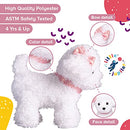 Plush Dog Pet Carrier Set with Purse with Reversible Sequins & Charm - Labradoodle Stuff