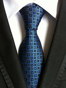 6 PCS Classic Men's Silk Tie Necktie Woven JACQUARD Neck Ties