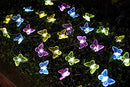 Outdoor Solar String Lights Butterfly Decorative Fairy Lights, 17.7ft 36 Led Solar
