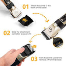 Cordless Pet Grooming Clippers Professional Pet Hair Clippers