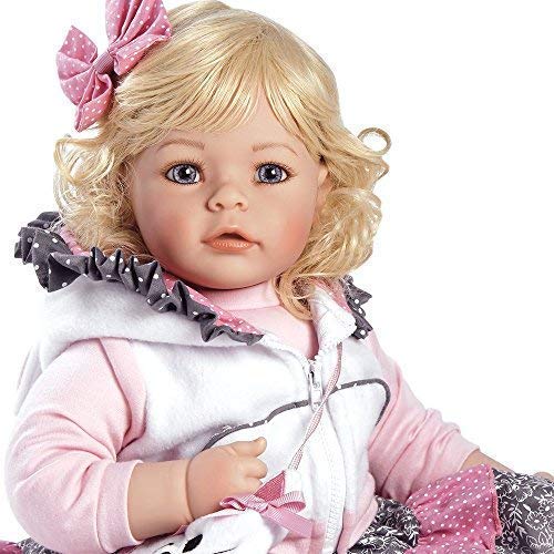 Realistic Baby Doll The Cat's Meow Toddler Doll - 20 inch, Soft CuddleMe Vinyl
