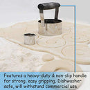 Donut Cutter, 3.5 inch Stainless Steel Doughnut Cutter Gift Package