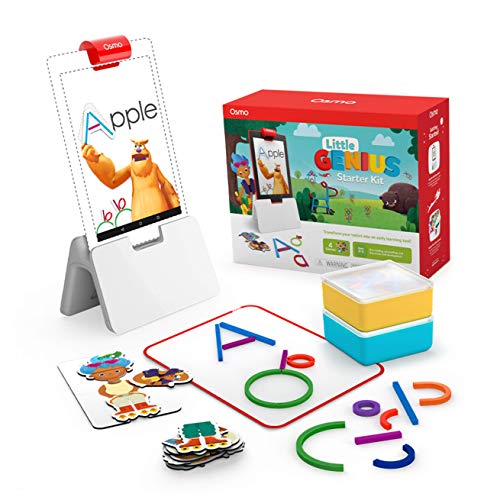 Osmo - Little Genius Starter Kit for Fire Tablet - 4 Educational Learning Games