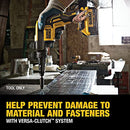 DCF622B 20V MAX XR Versa-ClutchTM Adjustable Torque Screwgun (Tool Only)