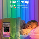 Led Strip Lights 65.6ft, Music Sync Color Changing Led Lights for Bedroom 5050 SMD 