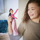 Disney Princess Royal Shimmer Mulan Doll, Fashion Doll with Skirt and Accessories, Toy for Kids Ages 3 and Up