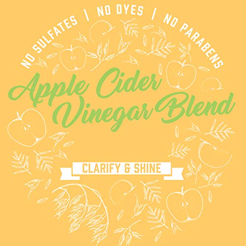 Aveeno Apple Cider Vinegar Sulfate-Free Shampoo for Balance & High Shine