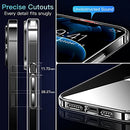 Crystal Clear Designed for iPhone 13 Pro Case, [Not Yellowing] [Military Drop Protection]