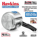 Pressure Cooker Stainless Steel, Small, Silver