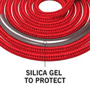 Jump Rope Cotton Adjustable Skipping Weighted jumprope (Pink)