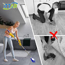 Long Handle Scrub Brushes for Cleaning, 2-in-1 Stiff Bristle Shower Cleaning Brush