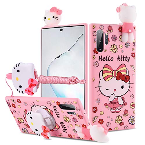 HikerClub Galaxy Note8 Case - Hello Kitty Phone Case 3D Cartoon Protective Cover