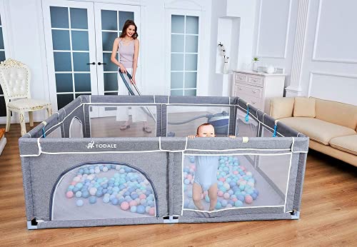Baby Playpen for Toddler, Extra Large Baby Playard, Infant Safety Activity Center