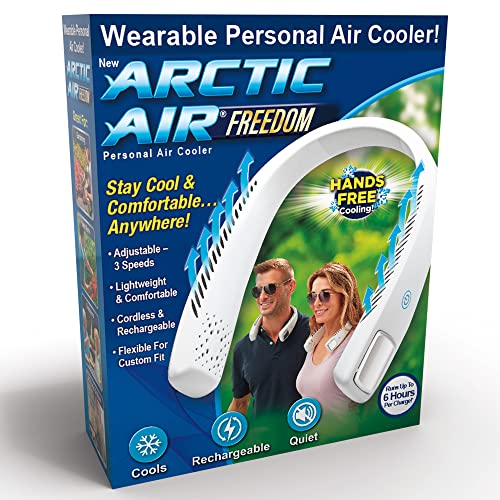 Portable Personal Air Cooler and Personal 3-Speed Neck Fan