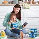 ATM Piggy Bank for Boys Girls, Mini ATM Coin Bank Money Saving Box with Password