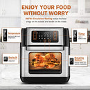 Air Fryer, 10-in-1 Air Fryer Toaster Oven, 10.6 Quart, Convection Roaster