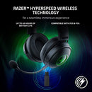 HyperSense Wireless Gaming Headset w/Haptic Technology: Triforce Titanium 50mm Drivers